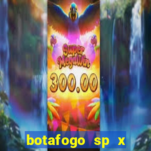 botafogo sp x palmeiras futemax
